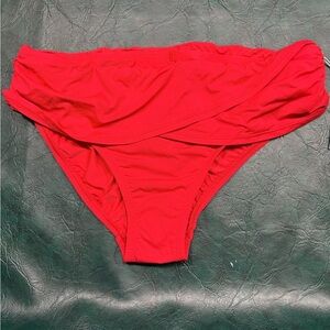 NWT Bleu Rod Beattie Kore Sarong Hipster Swim Bottom Size 8